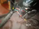 Good condition cycle with gear without friction