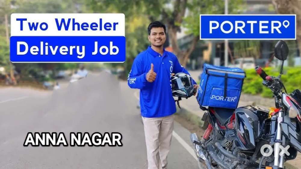 PORTER BIKE ANNA NAGAR GET DAILY PAYMENT MONTHLY EARNINGS 45000₹