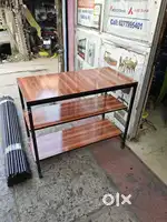 Brand New Gas Cooking Table with Shelf for PG Guest House Hostel
