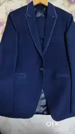 2 Piece Navy Blue Suit(Blazer and Pants)
