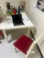 6 seater table with bench and 4 chairs