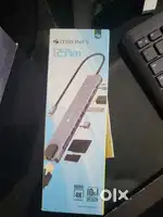 Multiport HUB with 4K HDMI, PD Charging, USB 3.0, 2X Type C, 4X USB