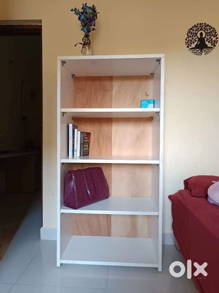 Solid Wooden Bookshelf / Storage Cabinet