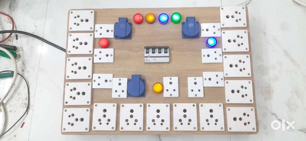 Wooden Customized Multiple Sockets Heavy 4mm2.5mm Wieing Polycab Brand