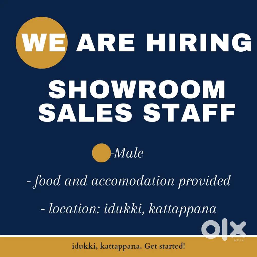 Sales staff,kattappana, idukkii