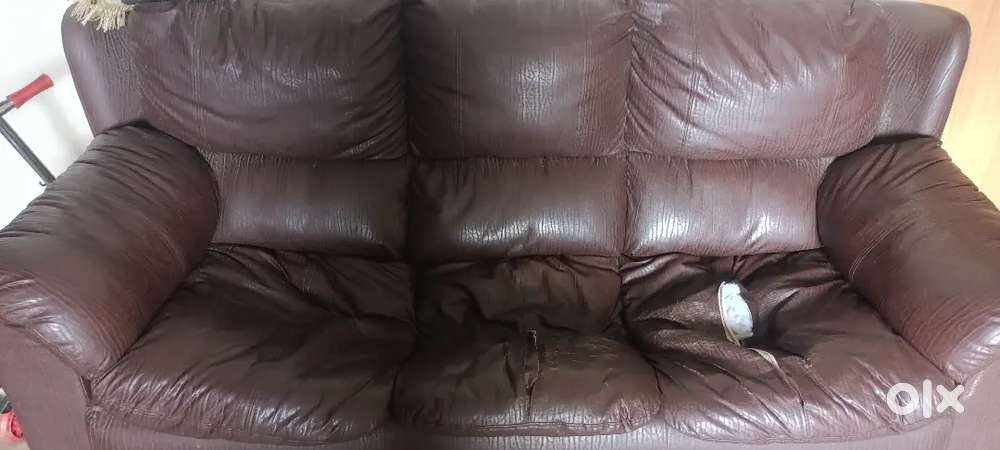 Leather sofa