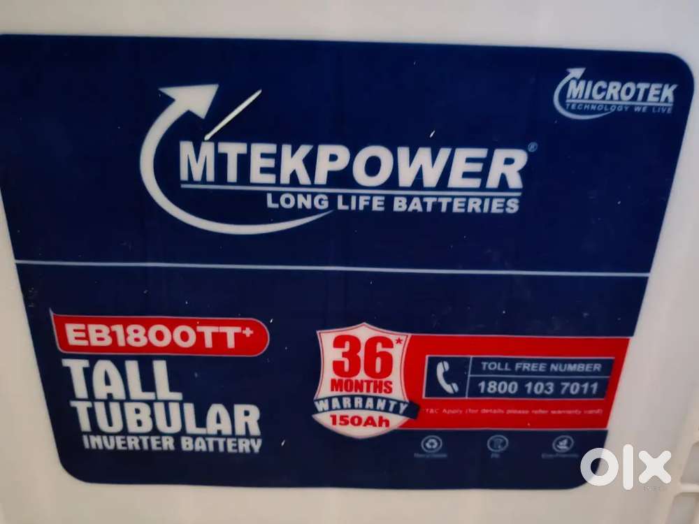 Inverter battery 12000/-