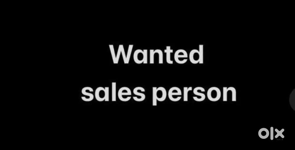 Wanted sales promoter