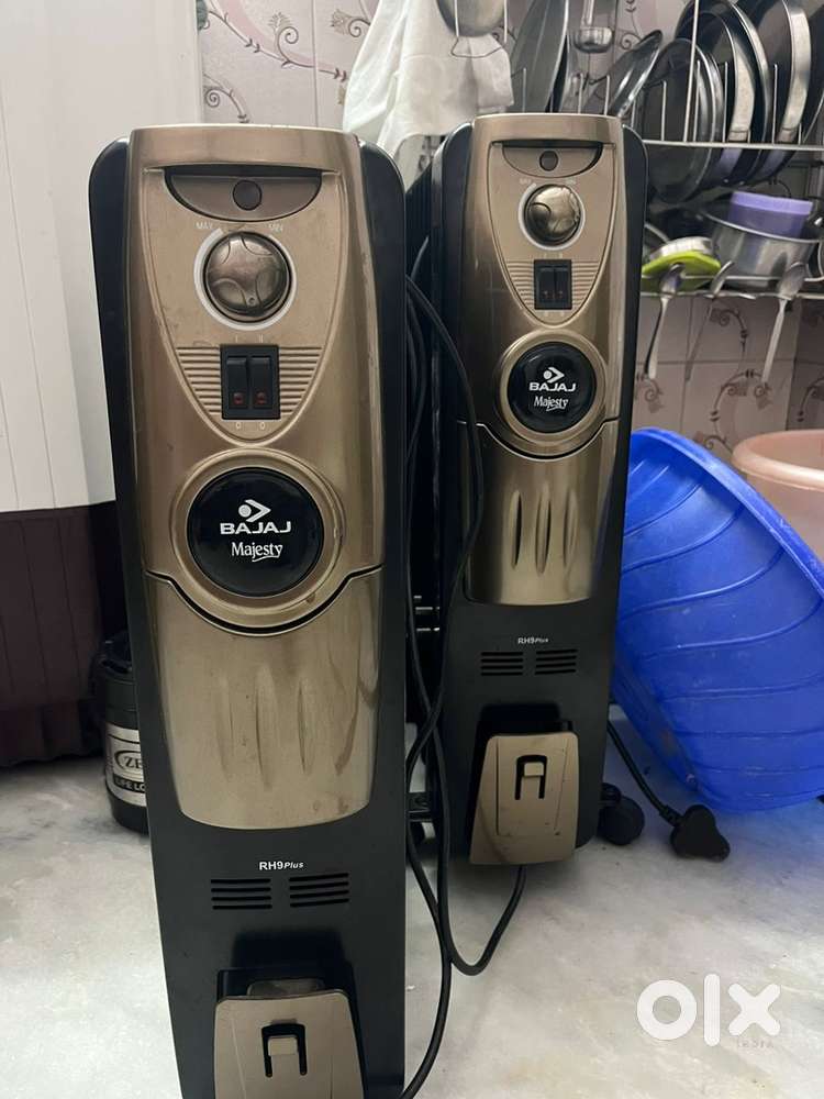 Bajaj Majesty RH9 Plus Oil Filled Room Heater – New Condition (9 Fin)