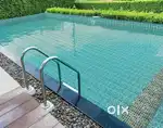 Swiming pool and party area