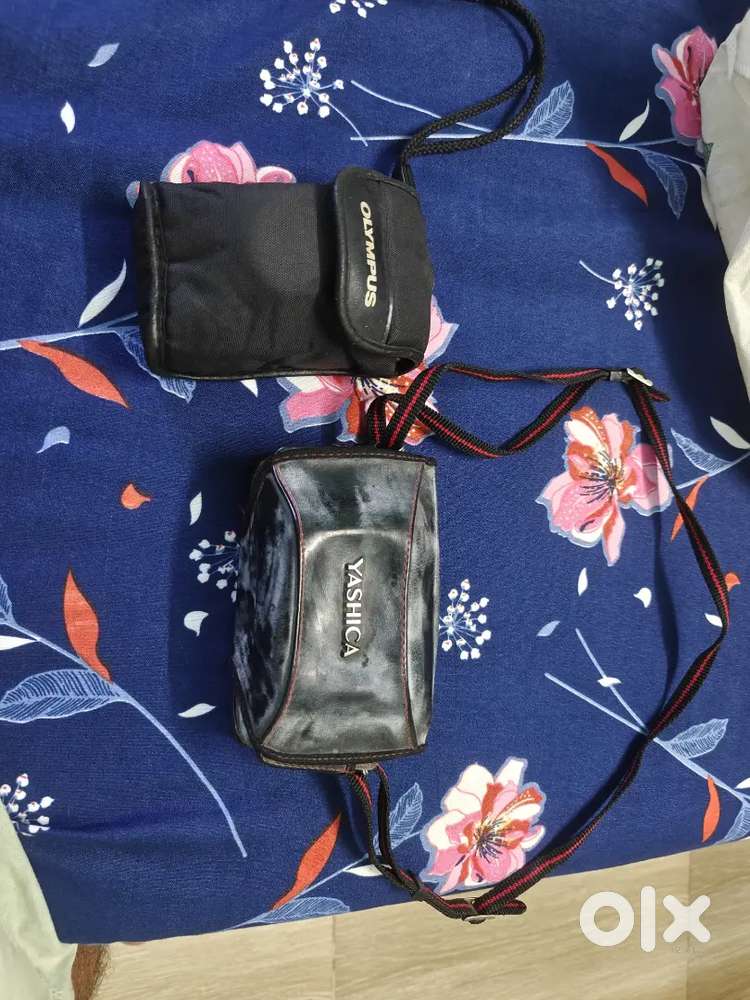 Yashica and Olympus antique camera
