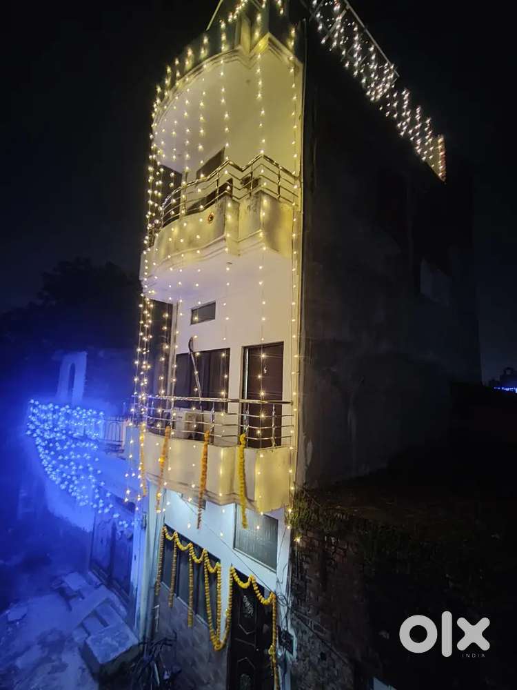 3 floor building, Semi furnished ready to move