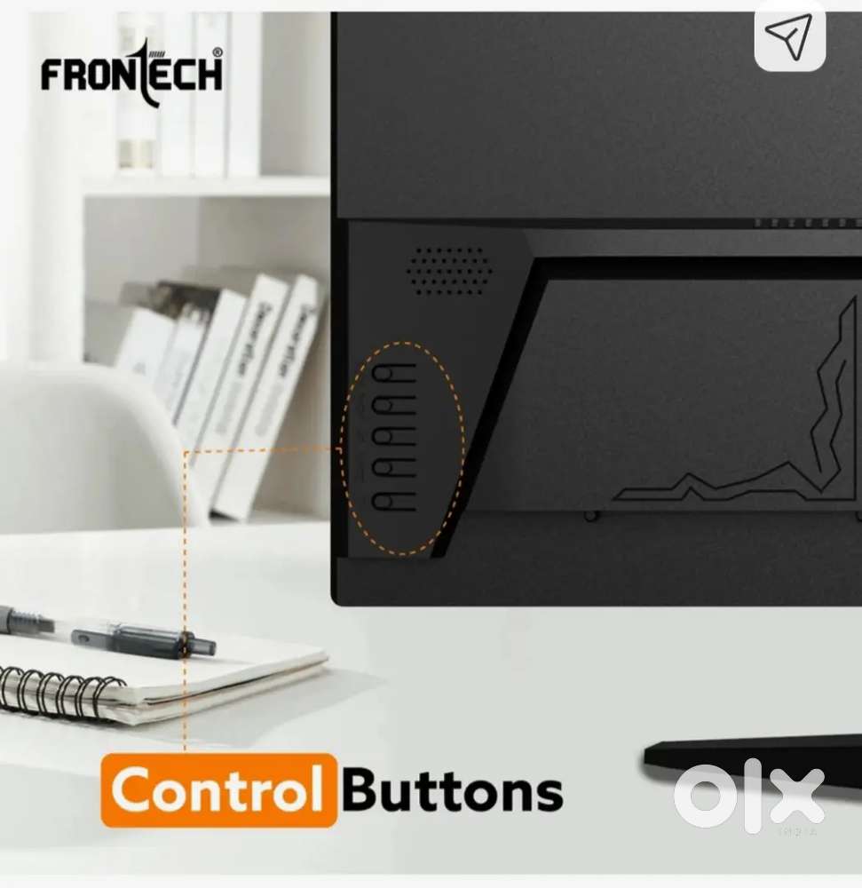 Frontech 50.8 cm (20 inch) HD LED backlit VA panel monitor