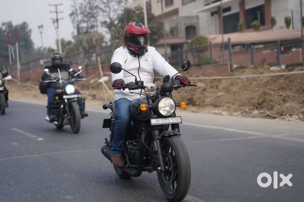 Rarely used Royal Enfield Hunter Daper grey