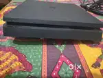 Sony Ps4 play station slim 1tb with 3 controller and 5 games