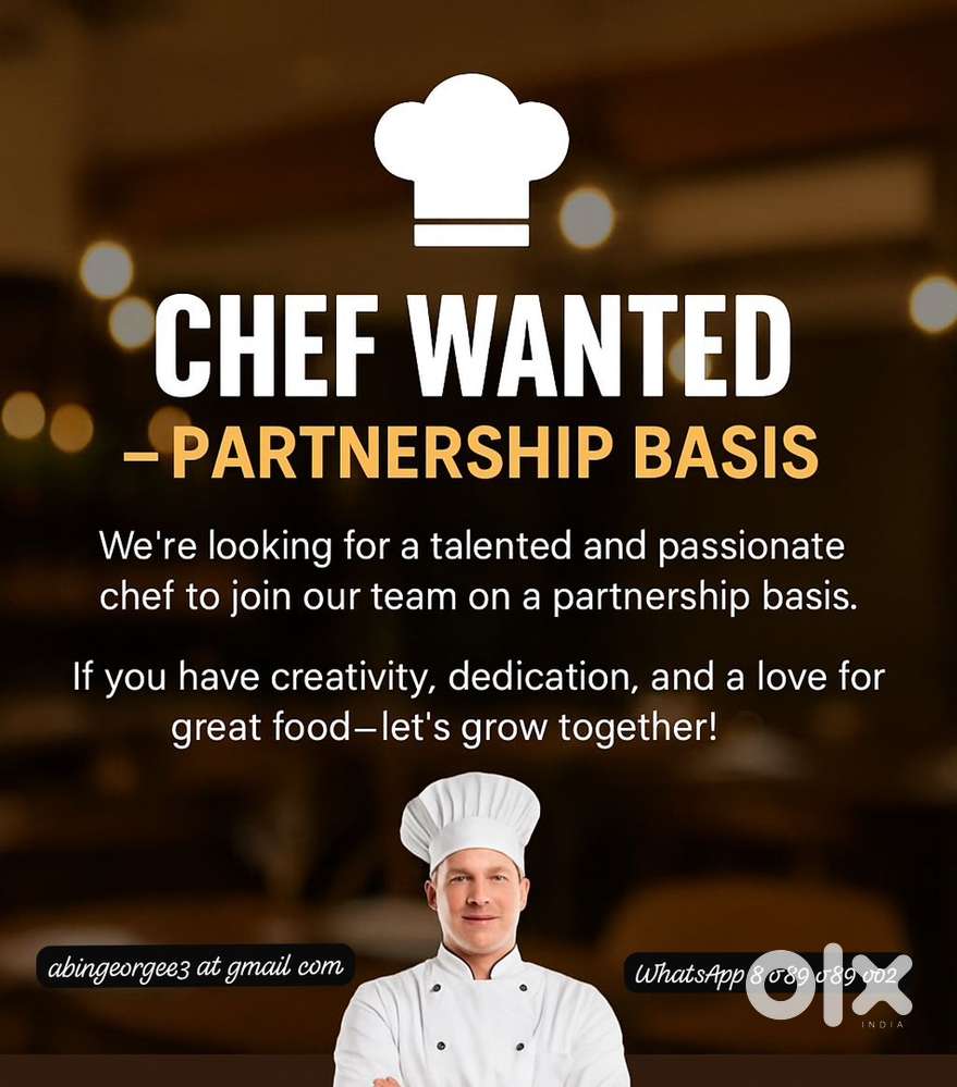 Chef Wanted - Make your team ,