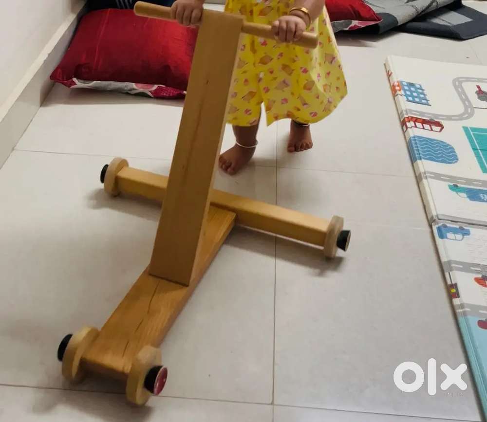 Traditional wooden walker
