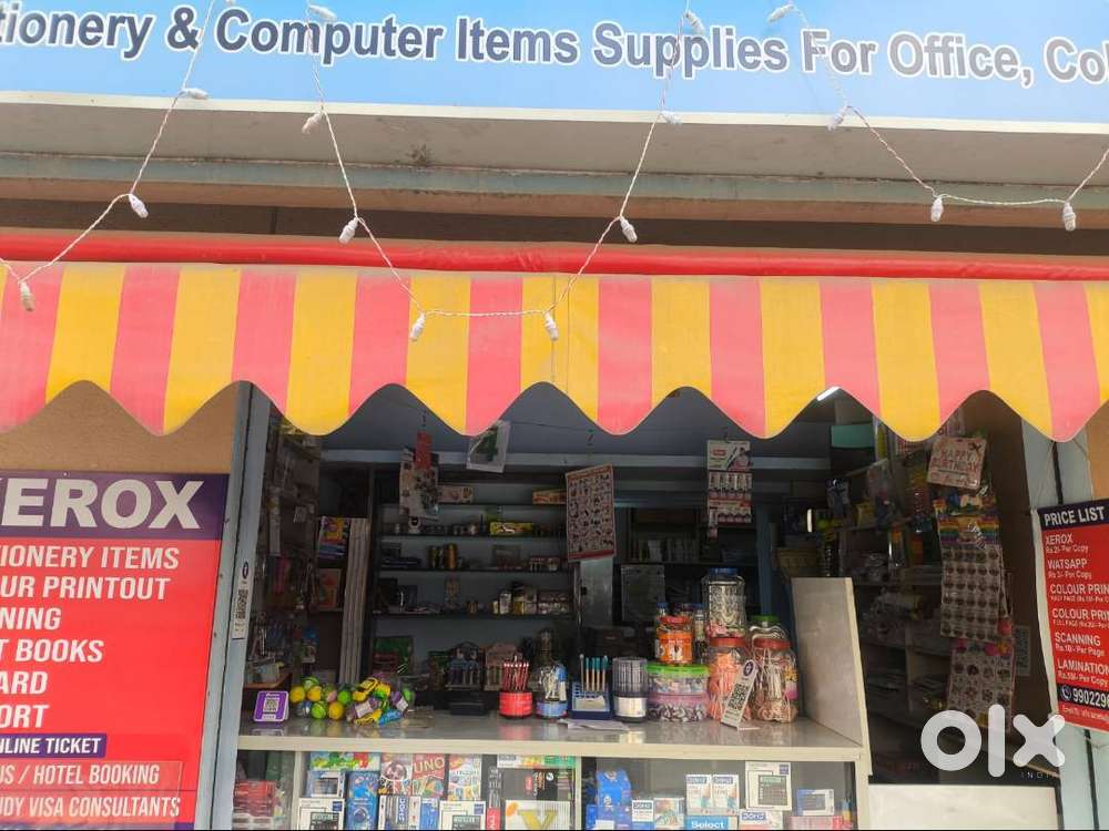 Stationery and Xerox Shop for Sale