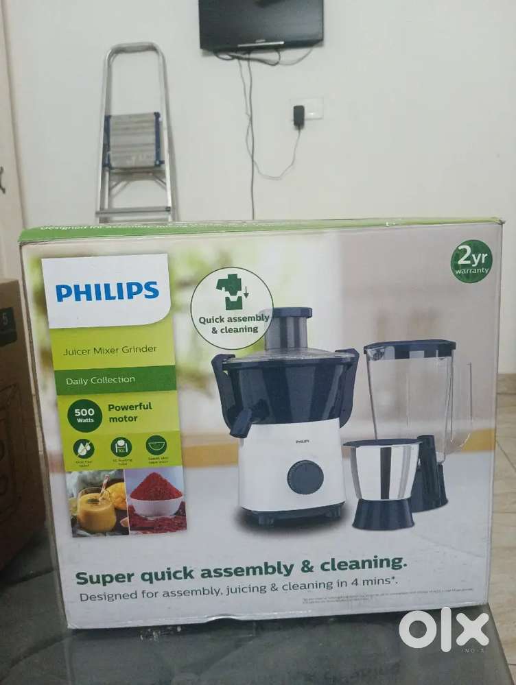 Unused New PHILIPS Juicer Mixer Grinder under 2 yr waranty