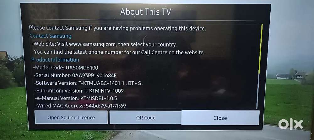 Samsung 50 inch ultrahd tv