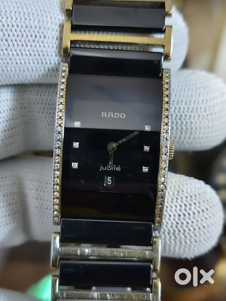 Rado Integral jubilee case & dial studded with diamonds