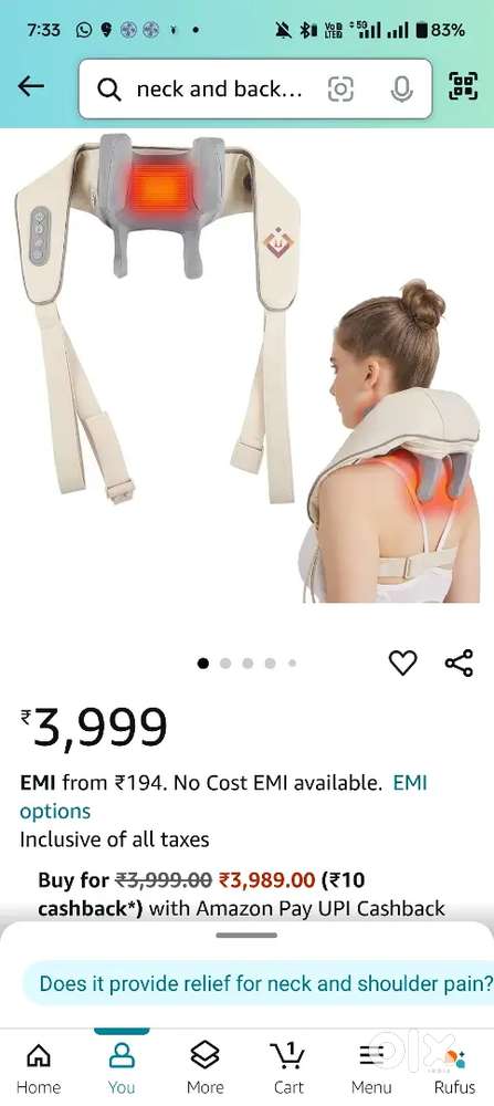 Massager For Sale In Mint Condition