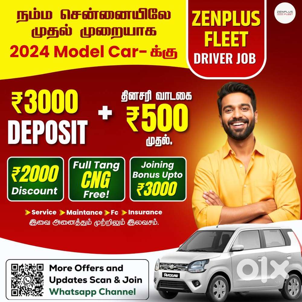 Zenplus Fleet - Velupanneer Groups Driver Job - Driver Wanted - Uber