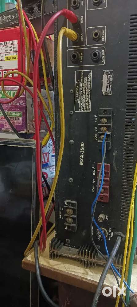 Ahuja mxa 3500 amplifier