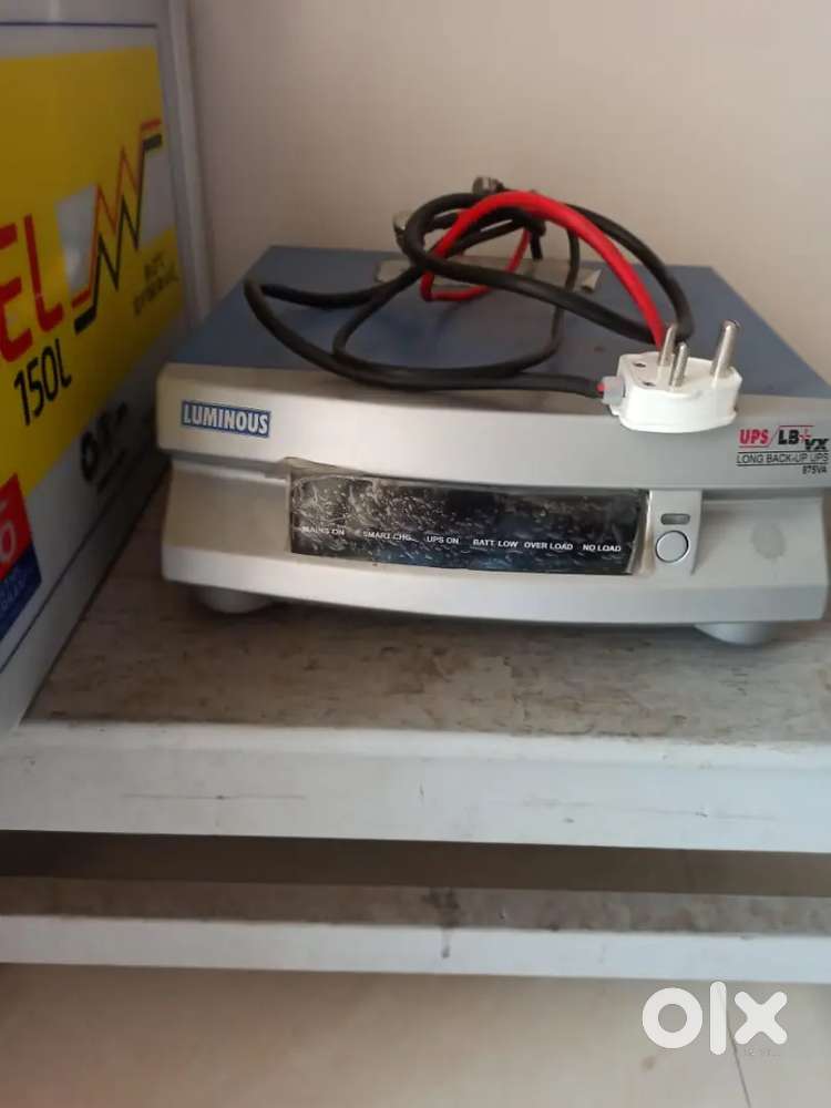 Luminous UPS and Exide Battery 150L