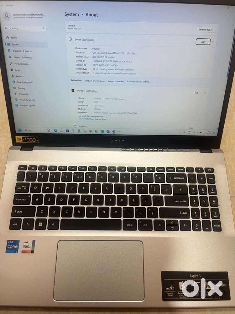 Acer laptop