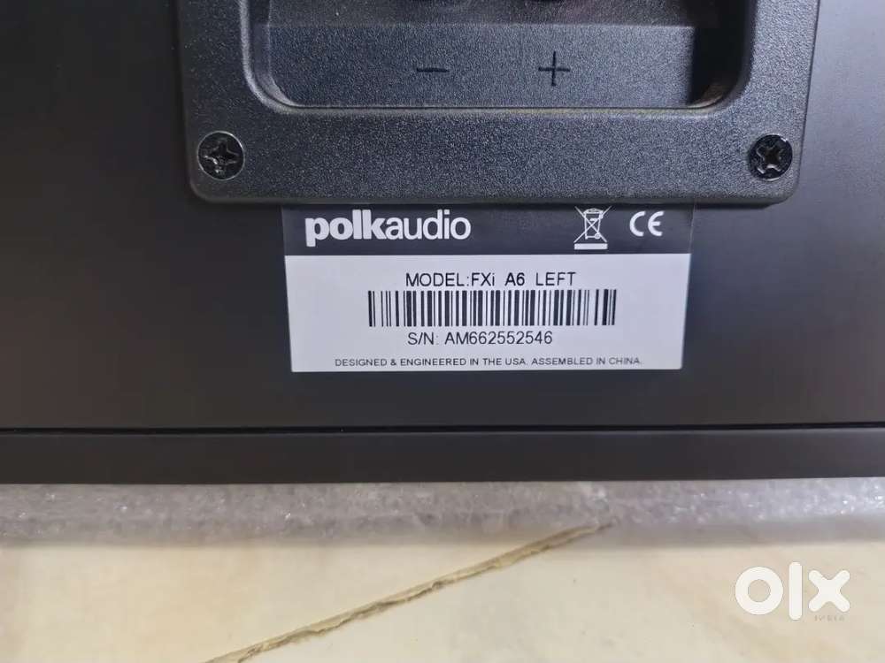 Polk audio fxi-A6 BIPOLE DIPOLE surround speaker