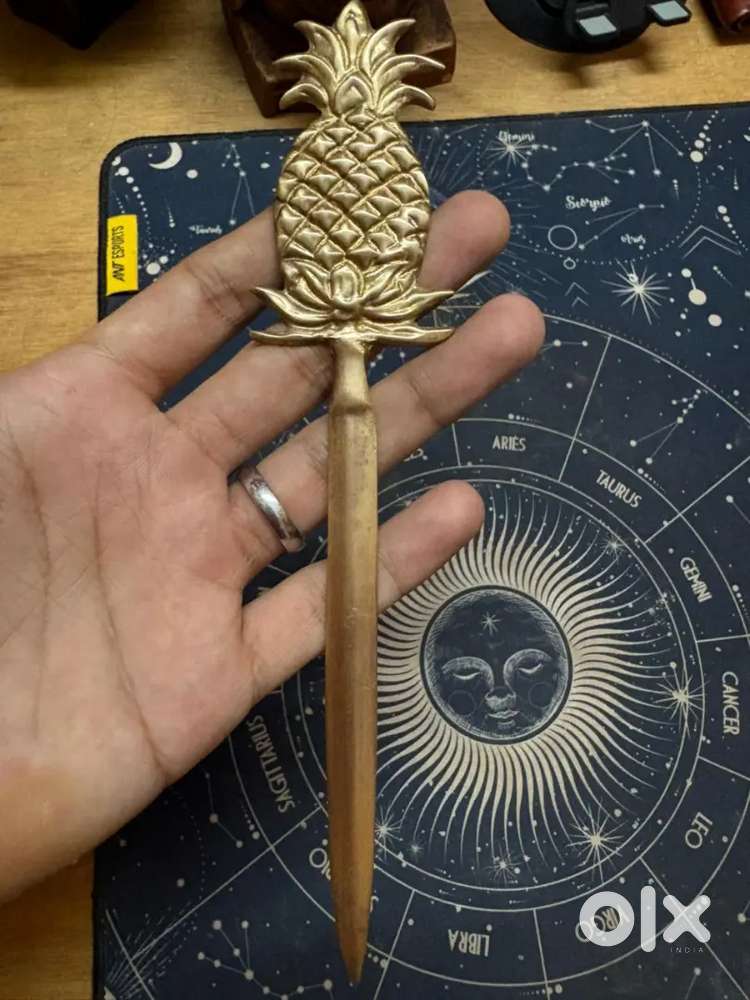 Pineapple letter opener 1990