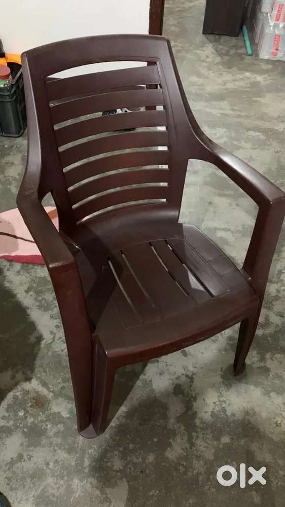 Chair. , tea table, steel almari, AC window