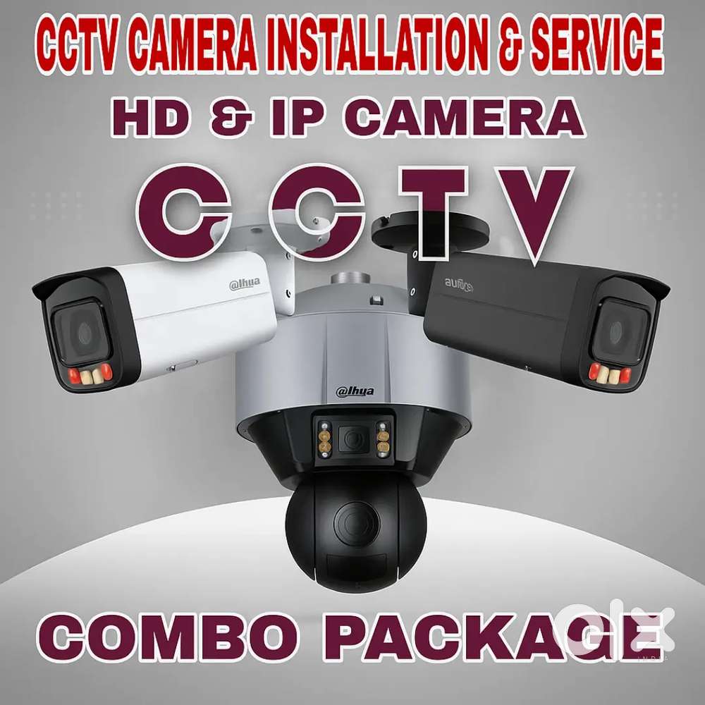 Cctv camera installation & service