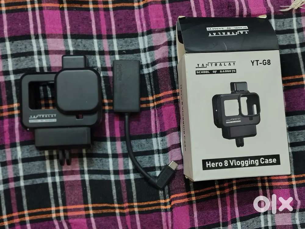 Go pro mic adapter available with Ulanzi case