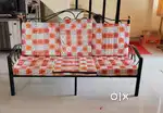 Iron sofa with foam