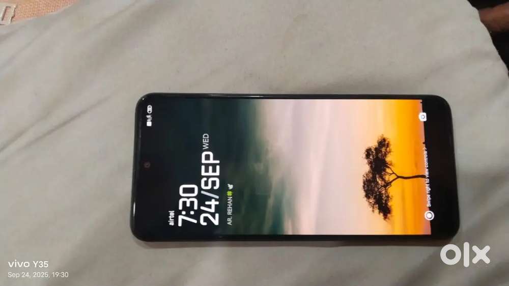 Redmi note 12 with box and 33w fast charger