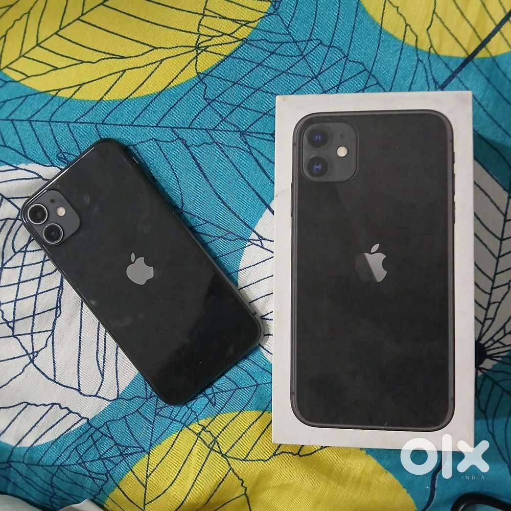iPhone 11 128 gb, black, with box