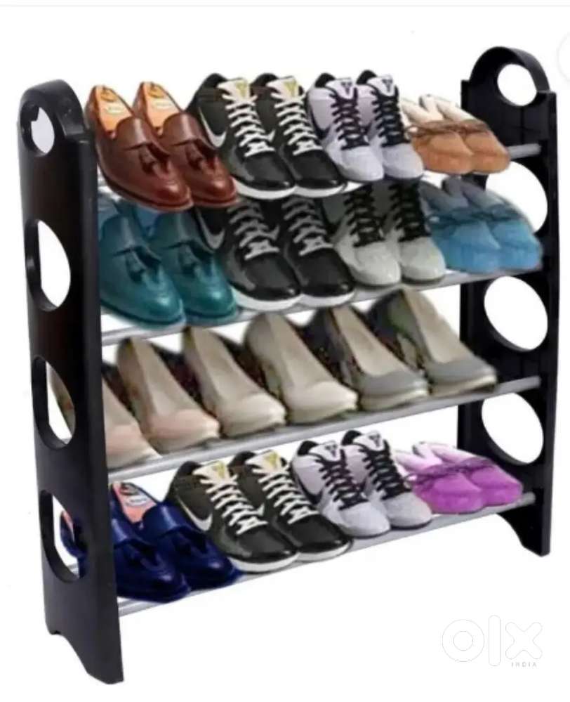 foldable shoe stand shoes and sandals and slippers