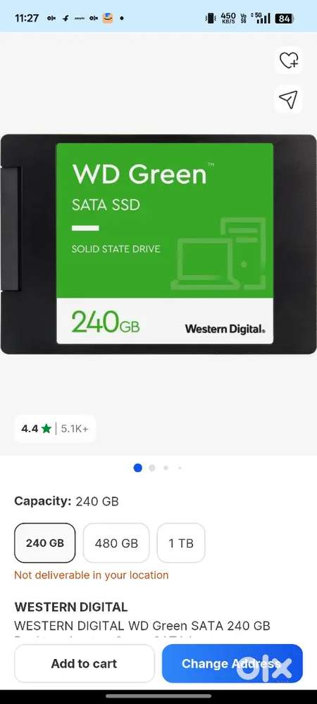 NEW SSD 240GB