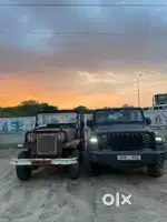 Mahindra Jeep 1988 with vintage vip number  original di engine 4 speed