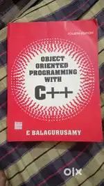 Object Oriented Programming With C++ E Balagurusamy