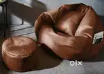 Bean bag with beans