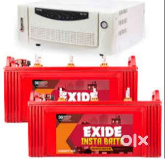 Brand new Inverter with Double Battery
