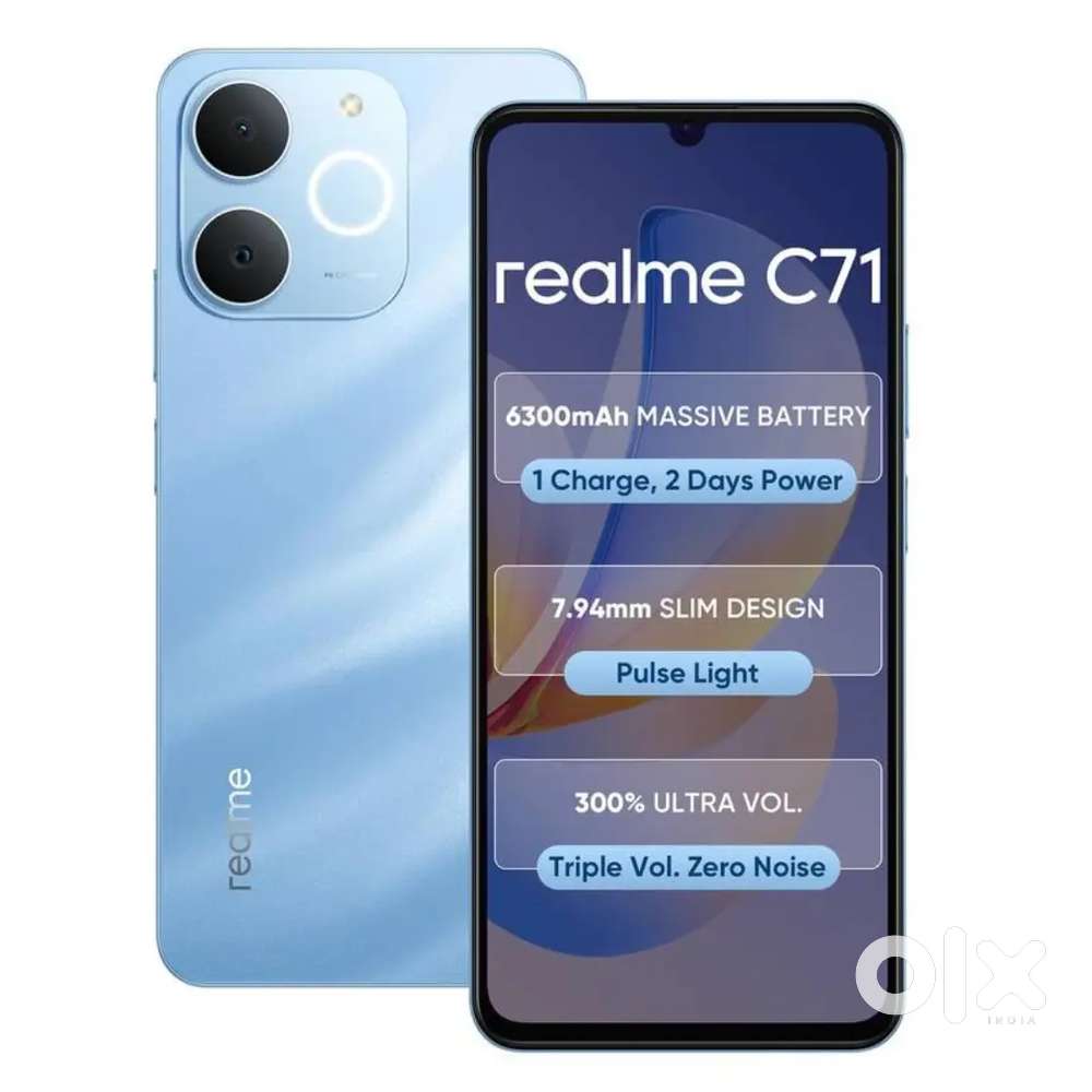 Realme RMX5313 C71 4/64 GB SEa Blue new phone 10/10/2025