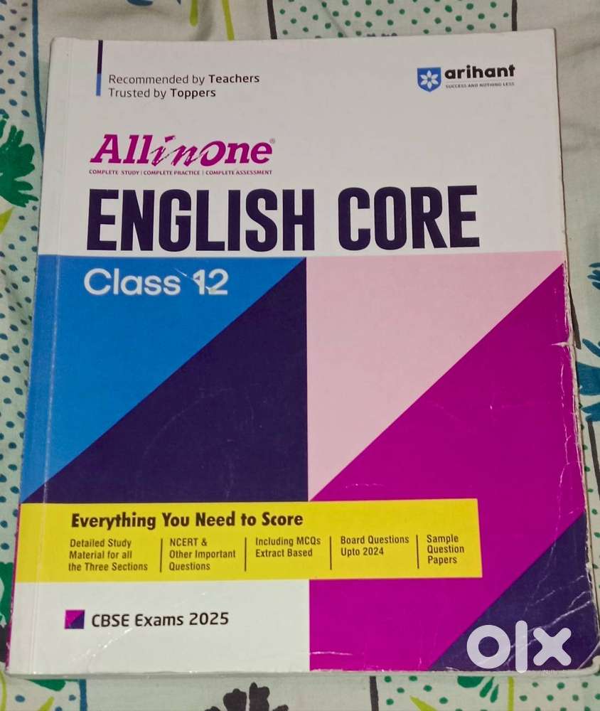 CBSE Class 12-2025-Arihant -- All in One English Core - At best price