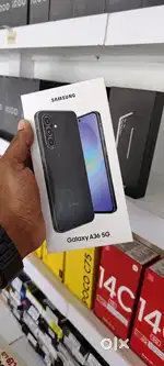 SAMSUNG A36 8GB 128GB GLOSSY BLACK SEALED BOX