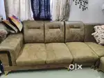 L- shape sofa for sale in excellent condition