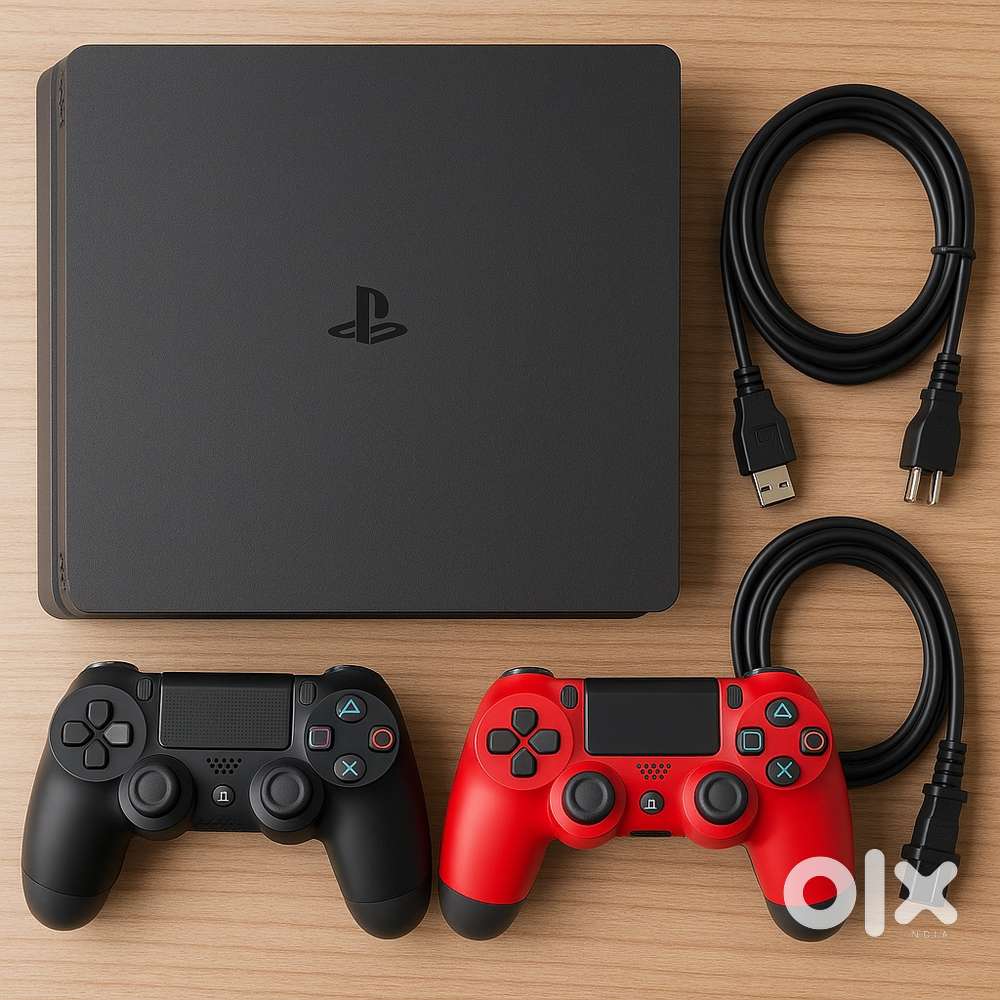 Sony Playstation PS4 (Black) 1000GB Excellent Condition 2 Controllers