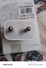 apple adaptor orginal 20w new condition